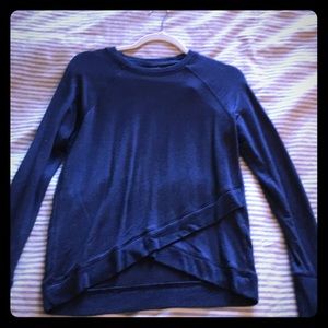 Athleta Criss Cross Sweatshirt